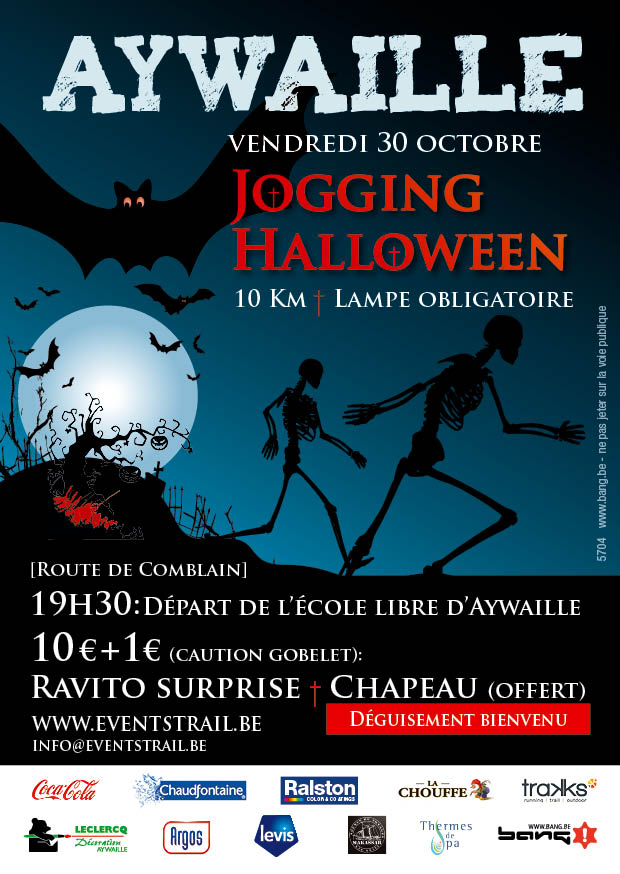 20151030 Jogging Halloween Aywaille affiche